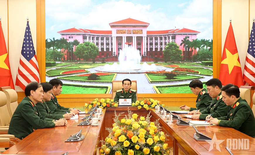 Defense chiefs of Vietnam and United States hold phone talks